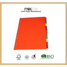 160GSM A4 Customized Color Paper Divider